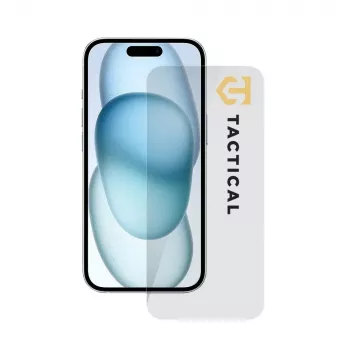 Tactical Glass Shield 2.5D iPhone 15/16 készülékhez, átlátszó