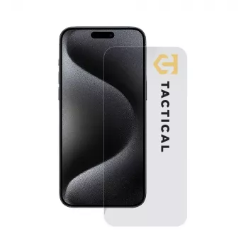 Tactical Glass Shield 2.5D képernyővédő fólia Apple iPhone 15 Pro Max készülékhez, átlátszó