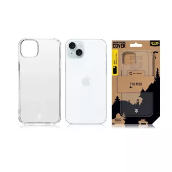 Tactical TPU Plyo hátlap iPhone 15 Plus készülékhez, átlátszó