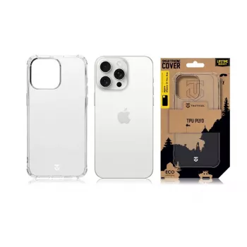 Tactical TPU Plyo hátlap iPhone 15 Pro készülékhez, átlátszó