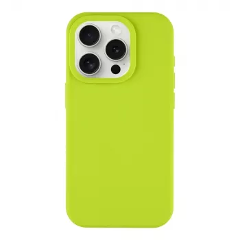 Tactical Velvet Smoothie hátlap iPhone 15 Pro készülékhez – Avocado Green