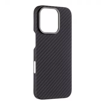 Tactical MagForce Aramid hátlap iPhone 16 Pro-hoz, fekete