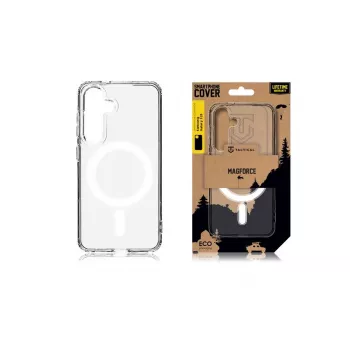 Tactical MagForce hátlap Galaxy S25-höz, átlátszó