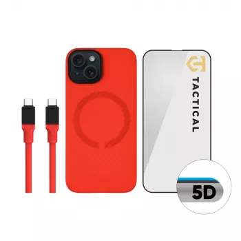Tactical Combo Limited Edition Apple iPhone 15 - piros