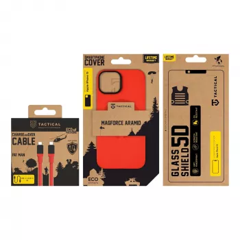 Tactical Combo Limited Edition Apple iPhone 15 - piros