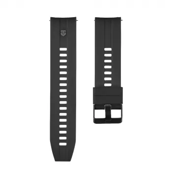 Tactical gyorskioldós szilikon szíj 22mm fekete