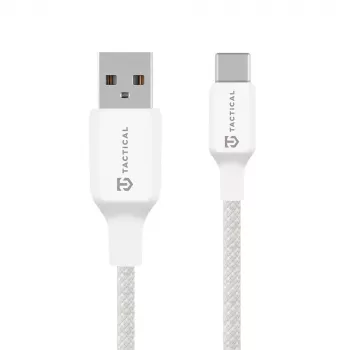 Tactical Stitch Thread kábel USB-A/USB-C fehér - töltő- és adatkábel - 1,2 m