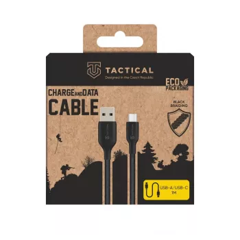 Tactical Stitch Thread kábel USB-A/USB-C fekete - kábel - digitális/adat