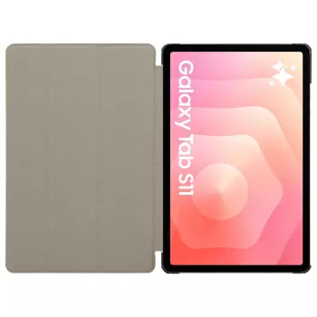 Tactical Tri Fold könyvtok Galaxy Tab S11 fekete