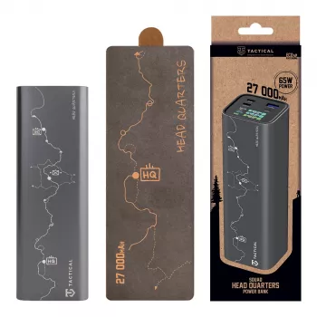Tactical Squad Head Quarters 65W 27000mAh power bank