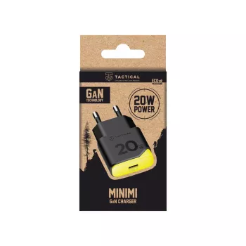 Tactical Minimi GaN 20W USB-C töltő fekete