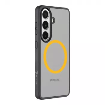 Taktikai hátlap MagForce Hyperstealth 2.0 Samsung Galaxy S26 készülékhez, fekete/sárga