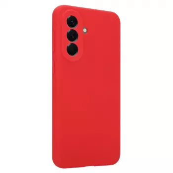 Tactical Velvet Smoothie hátlap Samsung Galaxy A57-hez - chili piros