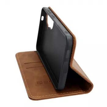 Tactical könyvtok Xproof Galaxy A57 sárgásbarna