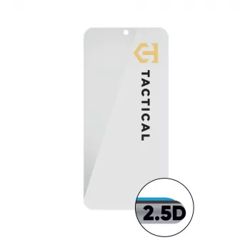Tactical Glass Shield 2.5D edzett üveg kijelzővédő fólia Samsung Galaxy A57-hez, átlátszó