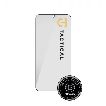 Tactical Glass Shield Privacy Stealth 5D Samsung Galaxy A37-hez fekete