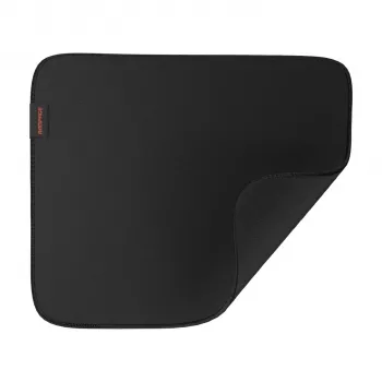 Rampage Pulsar Pro S gamer egérpad - jacquard szövet 29x24 cm fekete