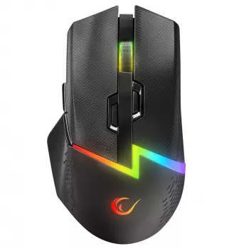 Rampage Drop M3 V2 vezeték nélküli gamer egér 24000 DPI 1000 Hz fekete
