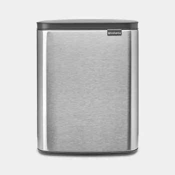 Brabantia BO szemetes 12 liter matt acél ujjlenyomatmentes