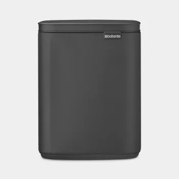 Brabantia Bo szemetes 7 liter Mineral Infinite Grey