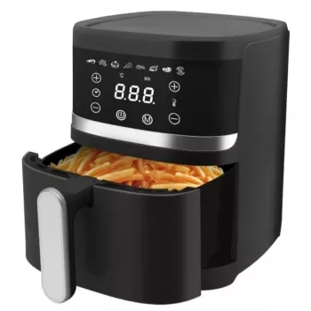 Gastronoma forrólevegős fritőz 4,2 L fekete 1300 W
