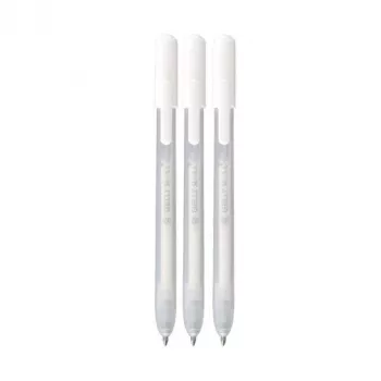 Sakura Gelly Roll Retractable Classic gél toll, átlátszó, 0,45 mm, fehér tinta