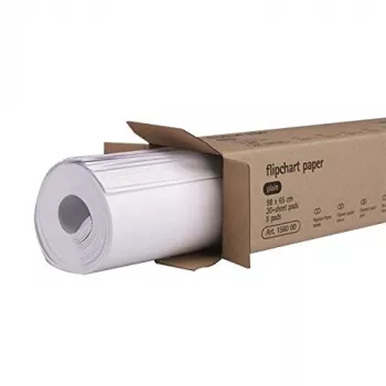 LEGAMASTER flipchart papírblokk, kockás, 5 blokk - 650 x 980 mm - 80 g/m² - fehér