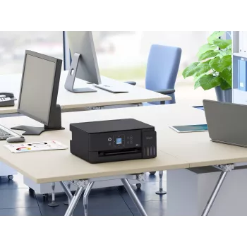 Epson EcoTank L3361 multifunkciós tintasugaras nyomtató - színes - A4 - 33 oldal/perc (piszkozat) - Wi-Fi - USB - fekete