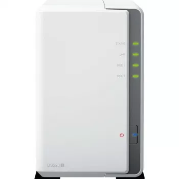 Synology DS223j 2 rekeszes 8TB NAS 2x 4TB Synology HAT3300-4T merevlemezzel