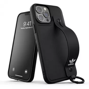 Adidas Originals Hand Strap tok iPhone 13 Pro Max 6,7 inch - fekete