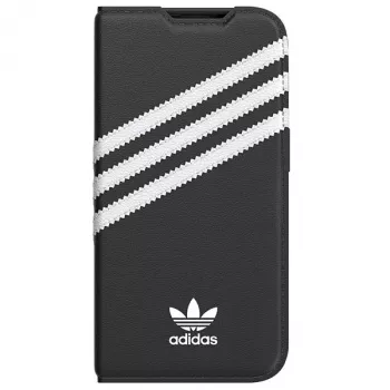 Adidas Originals OR Booklet tok PU iPhone 14 Pro fekete/fehér