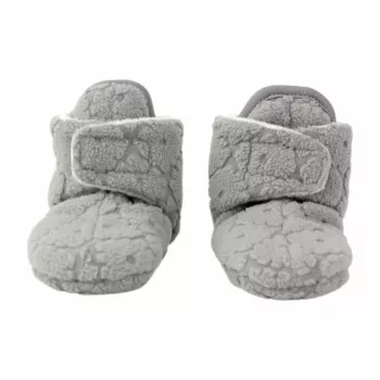 Lodger Fleece Drizzle bébi cipőcske csúszásmentes talppal szürke 6-12 hónap