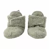 Lodger Polar Fleece bébi papucscipő csúszásmentes talppal, zsályazöld (Elm), 6-12 hónap