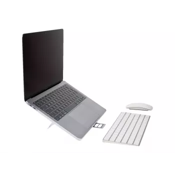 Bakker Elkhuizen ProStand laptoptartó - ezüst