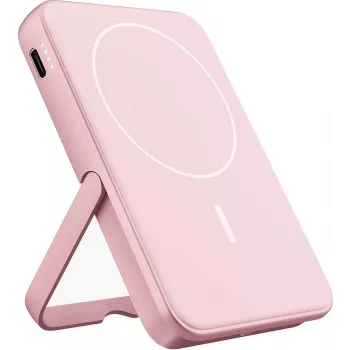 FRESH'N'REBEL vezeték nélküli indukciós töltő 5000 mAh pasztell rózsaszín
