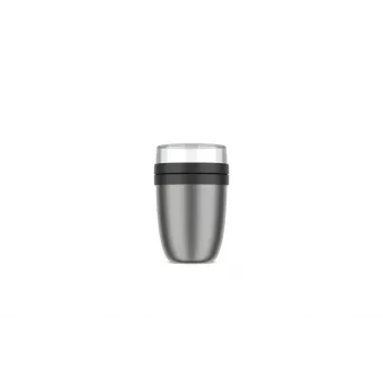 Mepal Thermo-Lunchpot Ellipse rozsdamentes acél Nordic Black 500+200ml