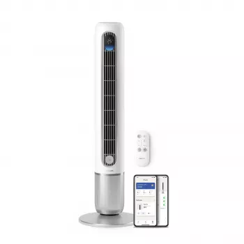 Philips CX7550/00 7000 Series toronyventilátor alkalmazásvezérléssel, fehér