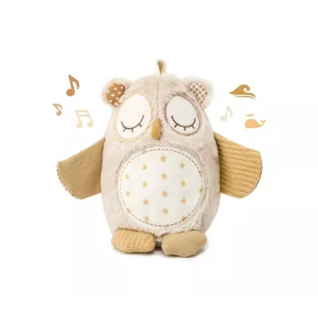 Cloud b Nighty Night Owl okos szenzoros hangjátszó plüssjáték