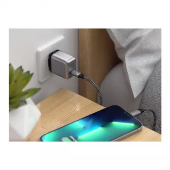Satechi 20W USB-C PD fali töltő, fekete/szürke