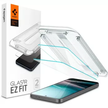Spigen Glas.tR EZ Fit 2 darabos edzettüveg képernyővédő a Samsung Galaxy A36 5G modellhez átlátszó
