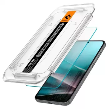 Spigen Glas.tR EZ Fit 2 darabos edzettüveg képernyővédő a Samsung Galaxy A36 5G modellhez átlátszó