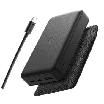 Spigen EA3020 power bank 20000 mAh 30W fekete