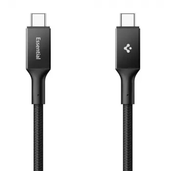 Spigen EB10010CC Essential USB-C to USB-C Cable 100W 1m Black