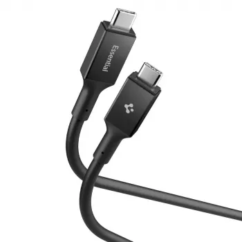 SPIGEN EB10020CC Essential USB-C to USB-C Cable 100W 200cm Black