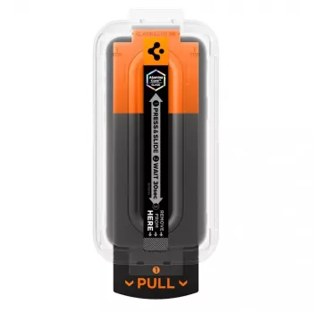 Spigen Glas.tR EZ Fit Pro AC adatvédelmi képernyővédő fólia iPhone Air-höz