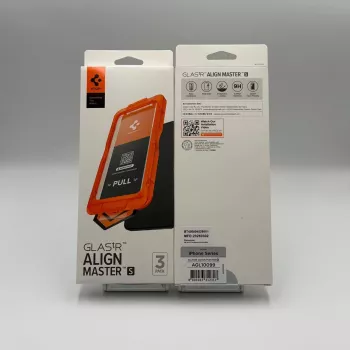 Spigen ALM GLAS.TR SLIM edzett üveg képernyővédő Apple iPhone 17 Pro Max-hez (3 darabos csomag, átlátszó)