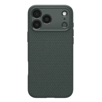 Spigen Liquid Air tok iPhone 17 Pro Max készülékhez, Abyss Green