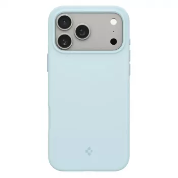Spigen Silicone Fit Mag MagSafe tok iPhone 17 Pro Max készülékhez, Mute Blue
