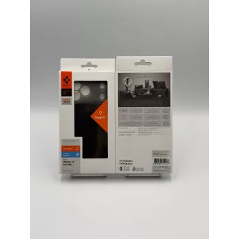 Spigen Ultra Hybrid T Mag MagSafe tok iPhone 17 Pro Max készülékhez, matt fekete