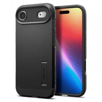 Spigen Tough Armor MagFit tok iPhone Air készülékhez, fekete